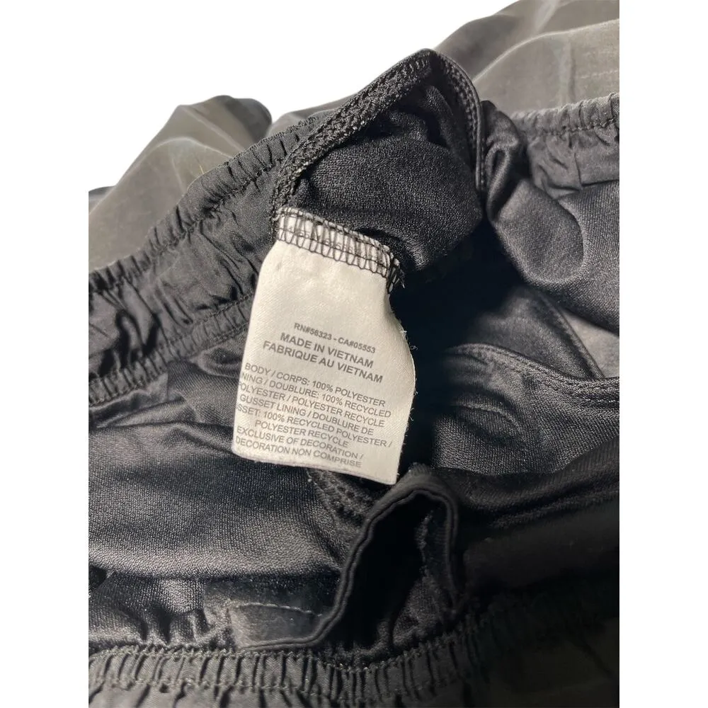 Nike Womens Dri-Fit Tempo Running Shorts Black Gray 831558  Size Large Lined - Image 4