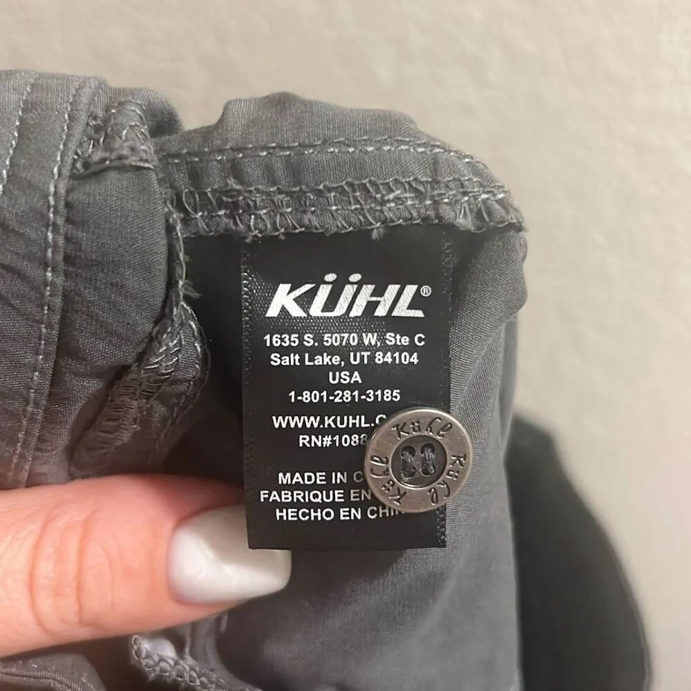 ✨Kuhl Kontra Hiking Outdoor 6” Sz 8 Grey Shorts✨ - Image 9