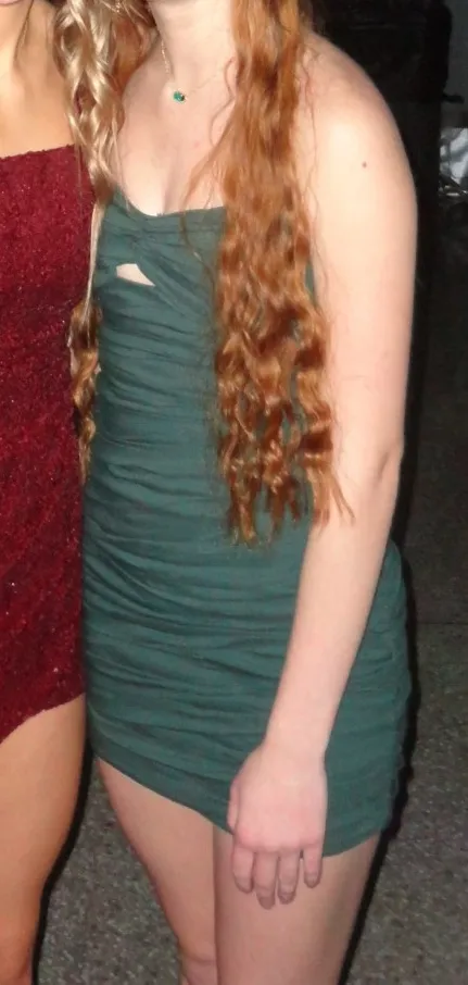 Green ZARA Dress Mini - Image 2