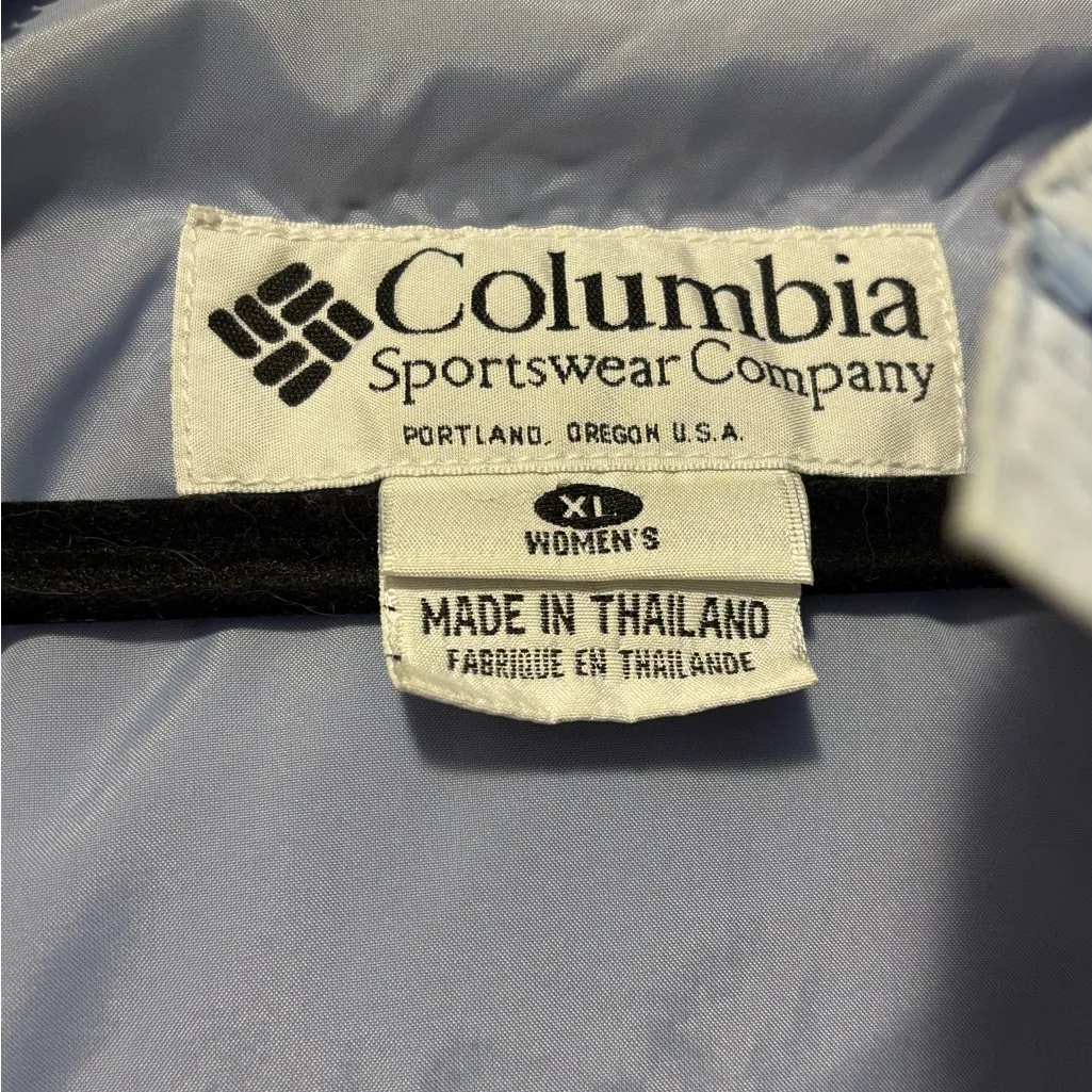 Columbia Blue Tones Windbreaker Jacket - Image 2