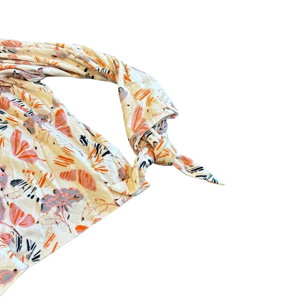 We The Free Free People Lexington Off-Shoulder Shirt Top Blouse Floral Size XS - Image 6