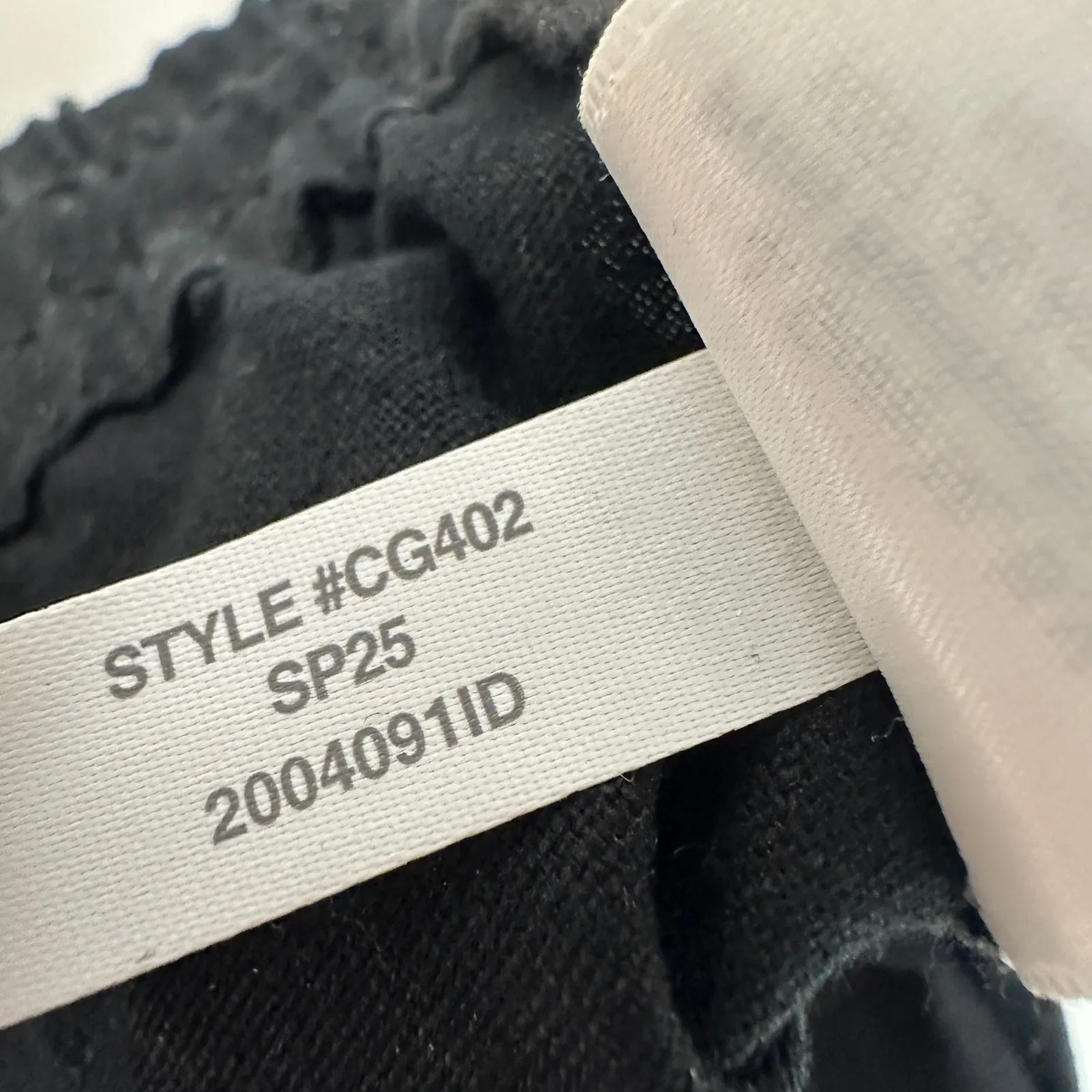 J.Crew Linen Blend Slim Wide Leg Drawstring Pant Pockets Black Minimalist 16 NWT - Image 9