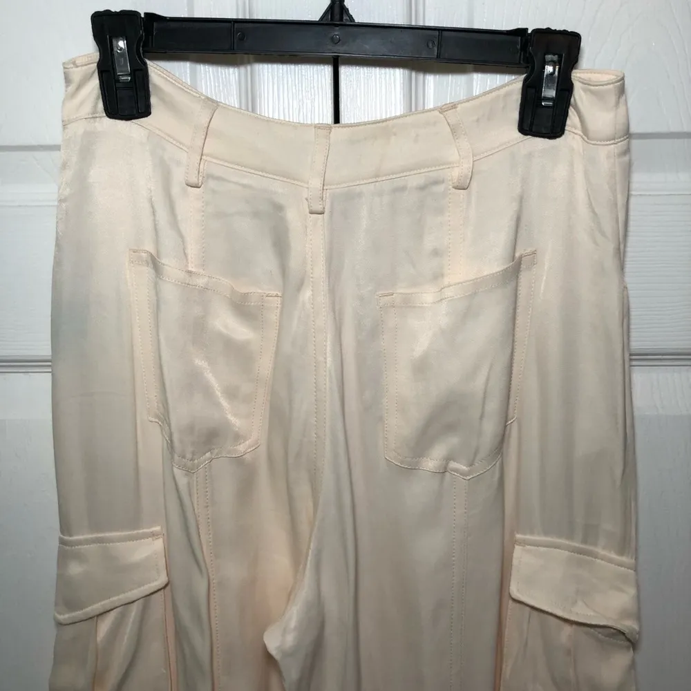 Revolve NBD Larkin Ivory Pants Size M - Image 9