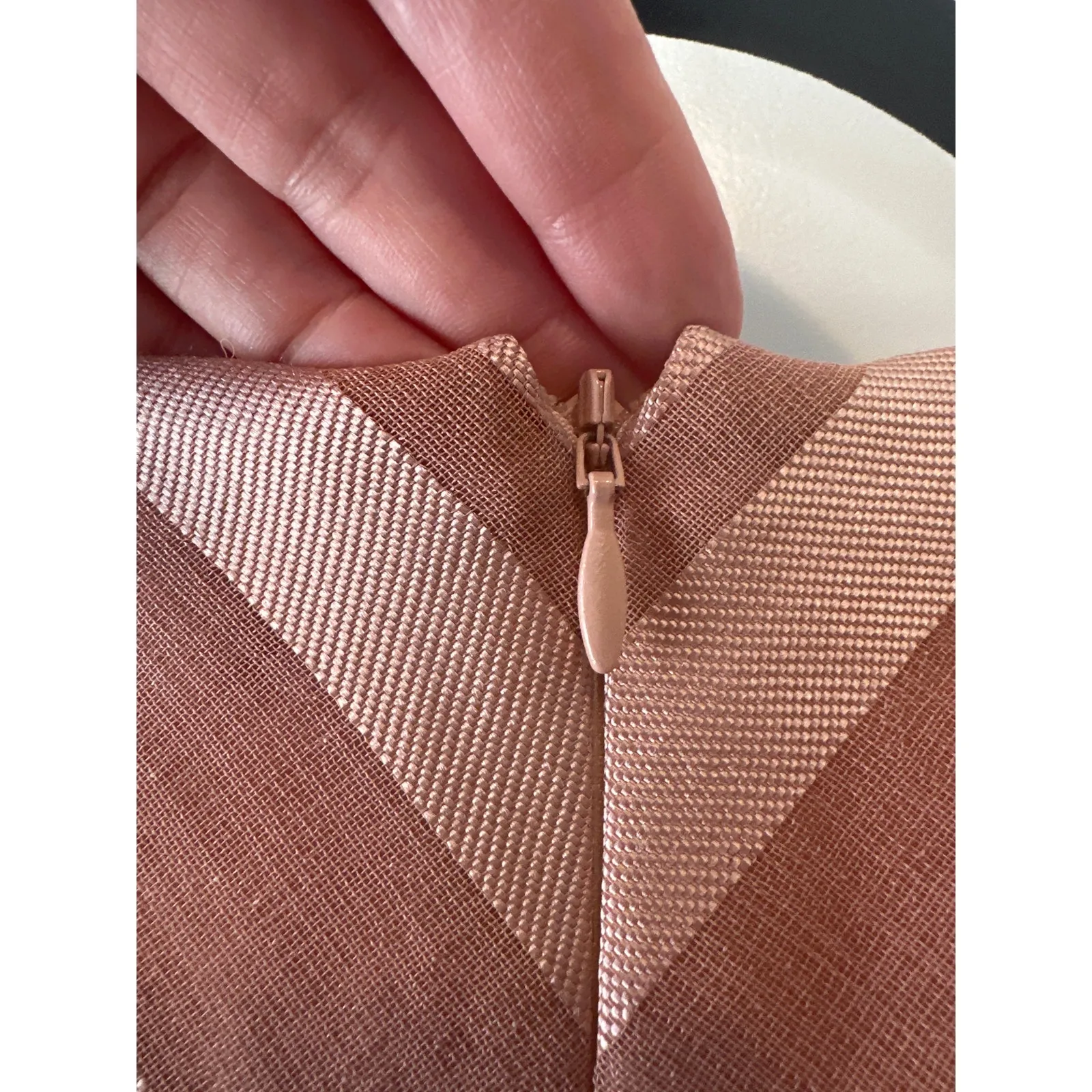 Zimmermann Burnout Sunray Pleated Midi Dress Pink Size 0 – Excellent Condition - Image 9