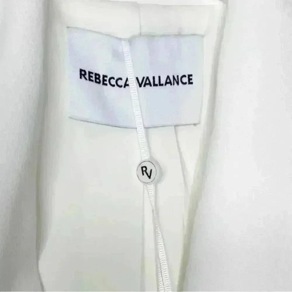NWT Rebecca Vallance Bridal Harriet blazer minidress Size 2 US White - Image 9