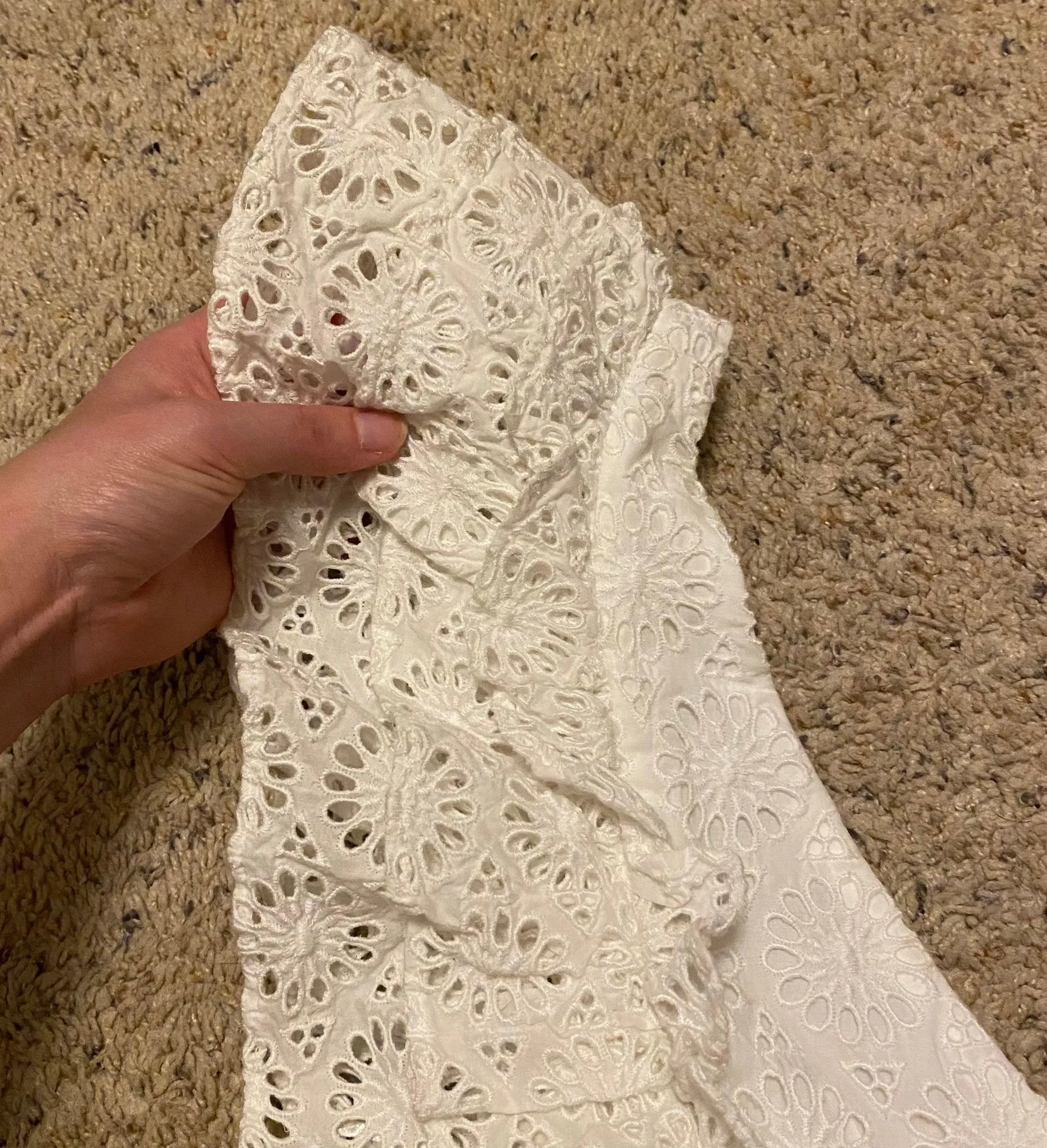 ‼️ Ruffle Sleeve Maxi Dress in Eyelet‼️ - Image 8