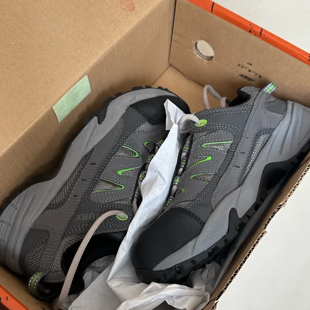 WORX Red Wing Women's Shoes Size 9.5 M Steel Toe‎ Slip Resistant 5111 Work Gray - Image 4