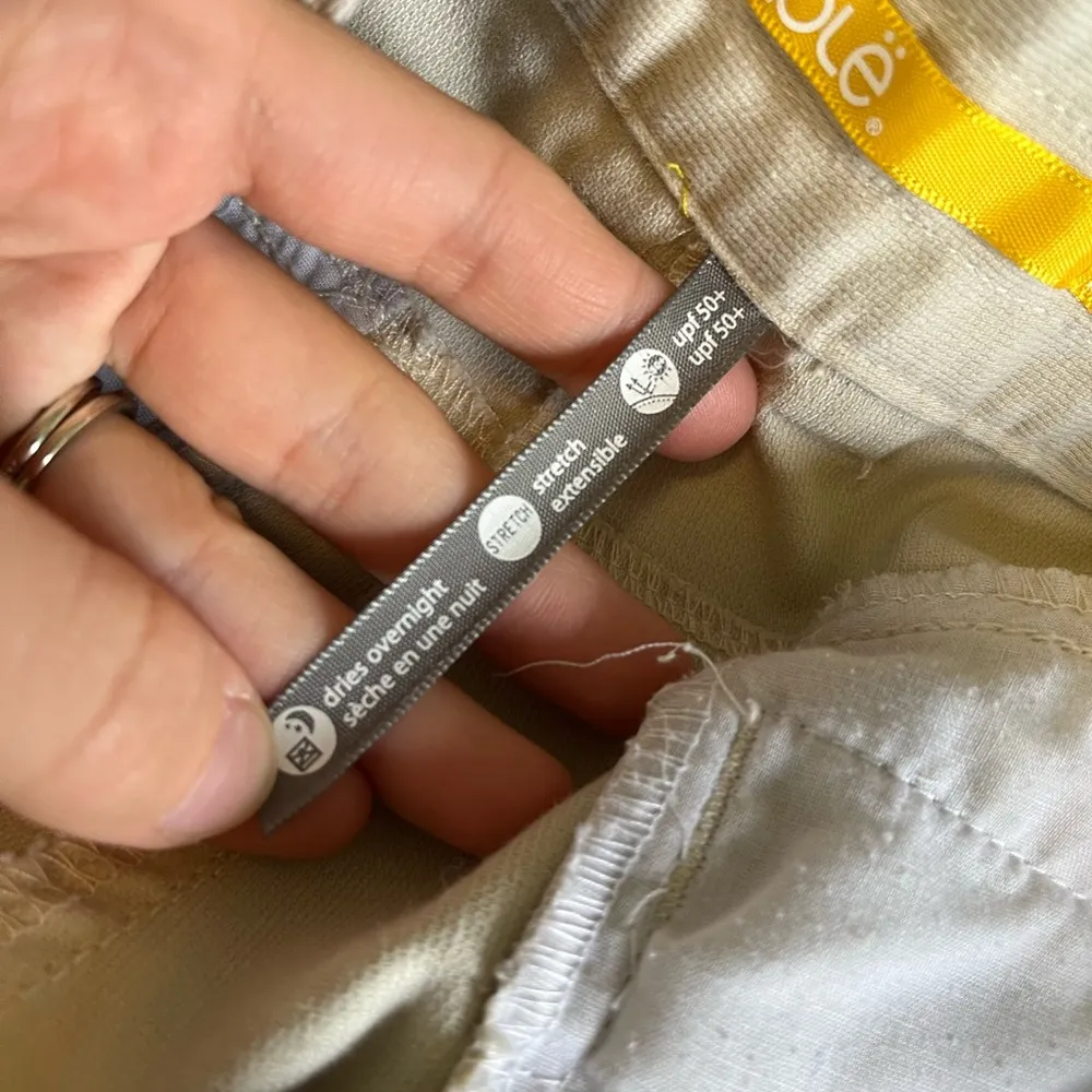 [Lole] Khaki Straight Leg Hiking Pants- Size 6 - Image 7