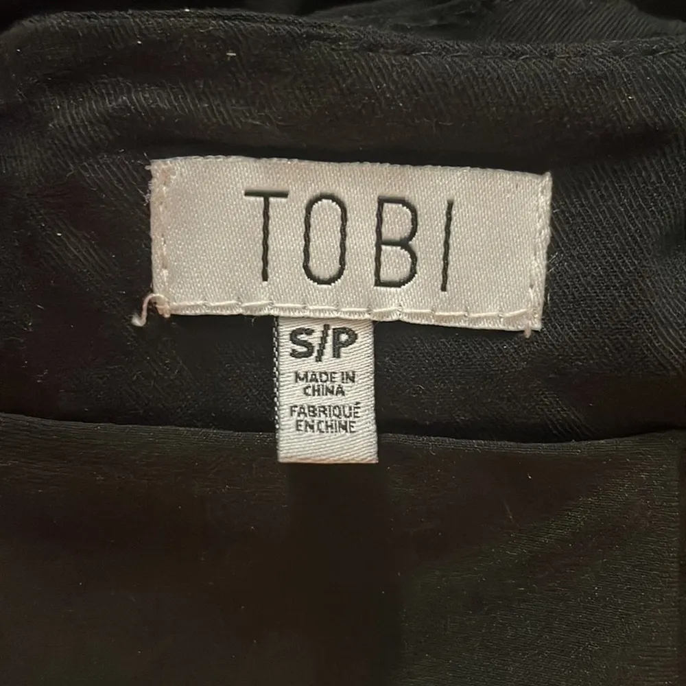 TOBI Black High Waist Maxi Skirt with front slit - Image 4