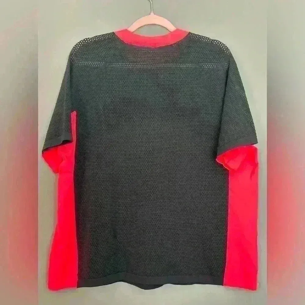 Adidas Black Mesh Women's T-shirt (107) - Image 3