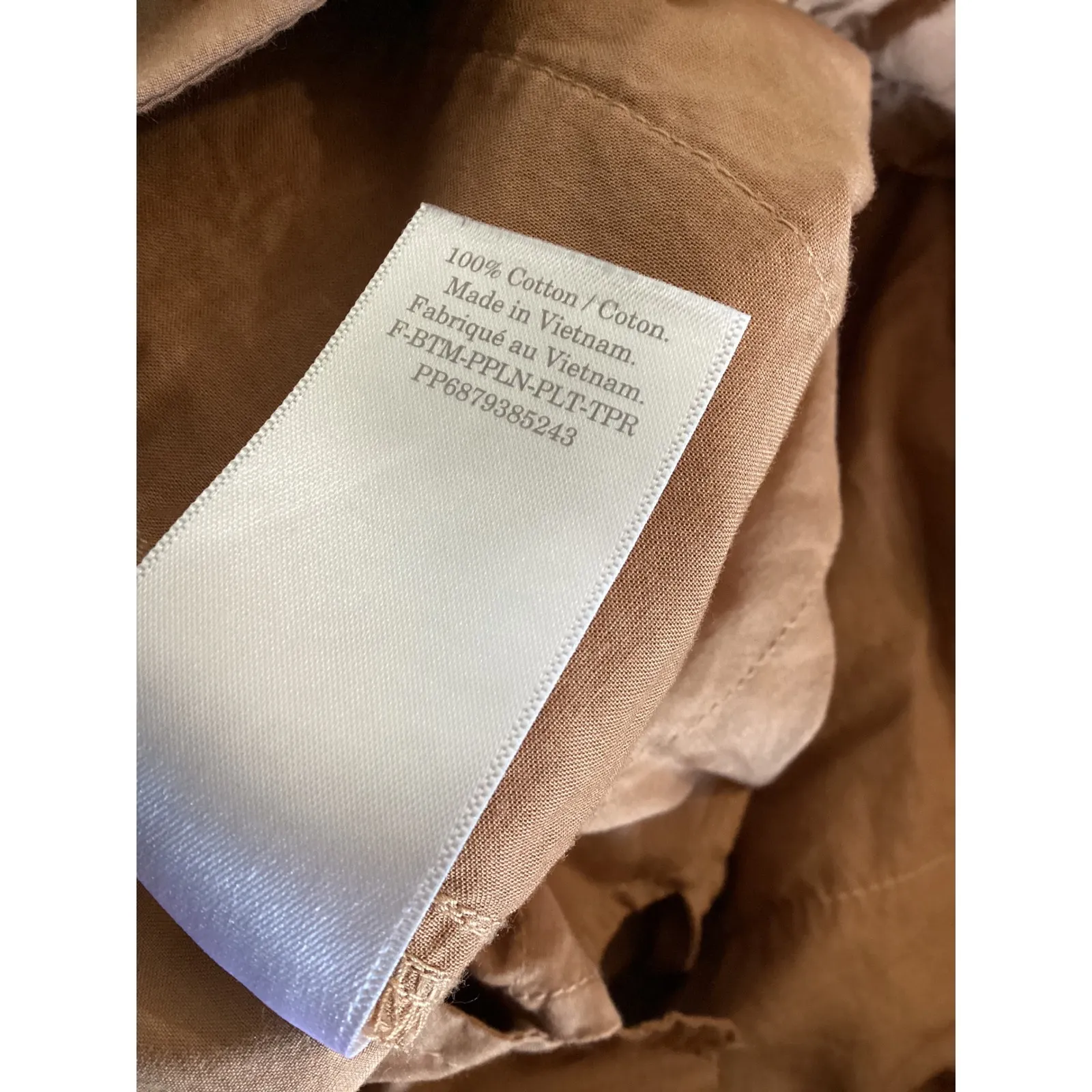 Everlane Women's Tan Paperbag Waist Trousers Pants Size 2 - Image 6