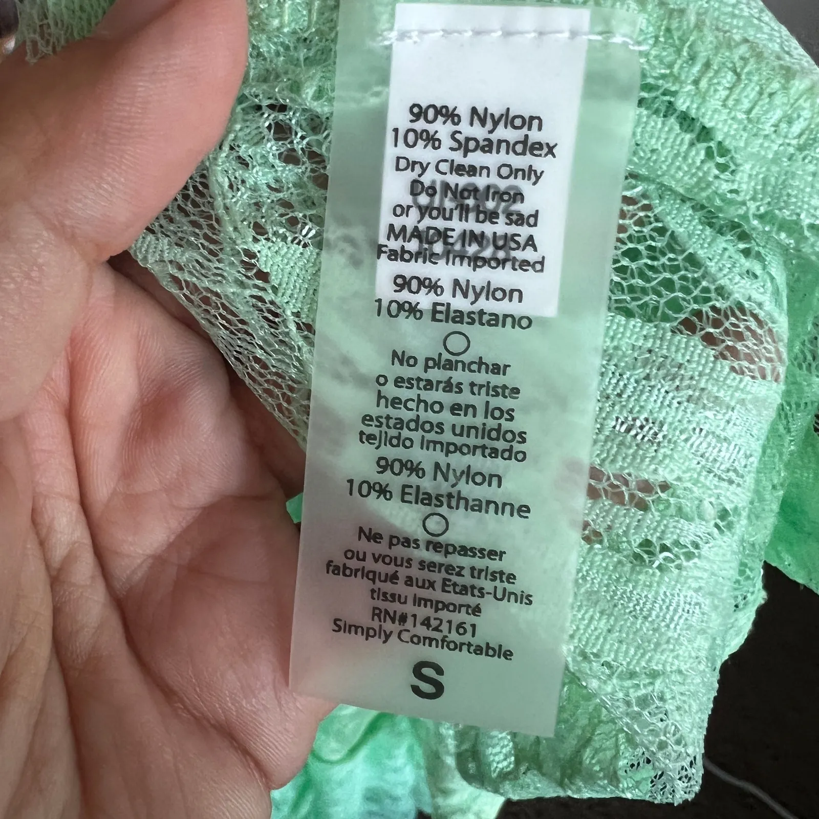 Green Lace‎ Asymmetrical Kimono Cardigan Y2K Boho Fairycore 2000s Small - Image 4