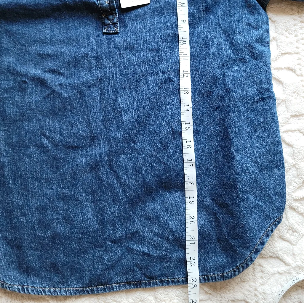 BDG urban outfitters western denim popover blouse - Image 9