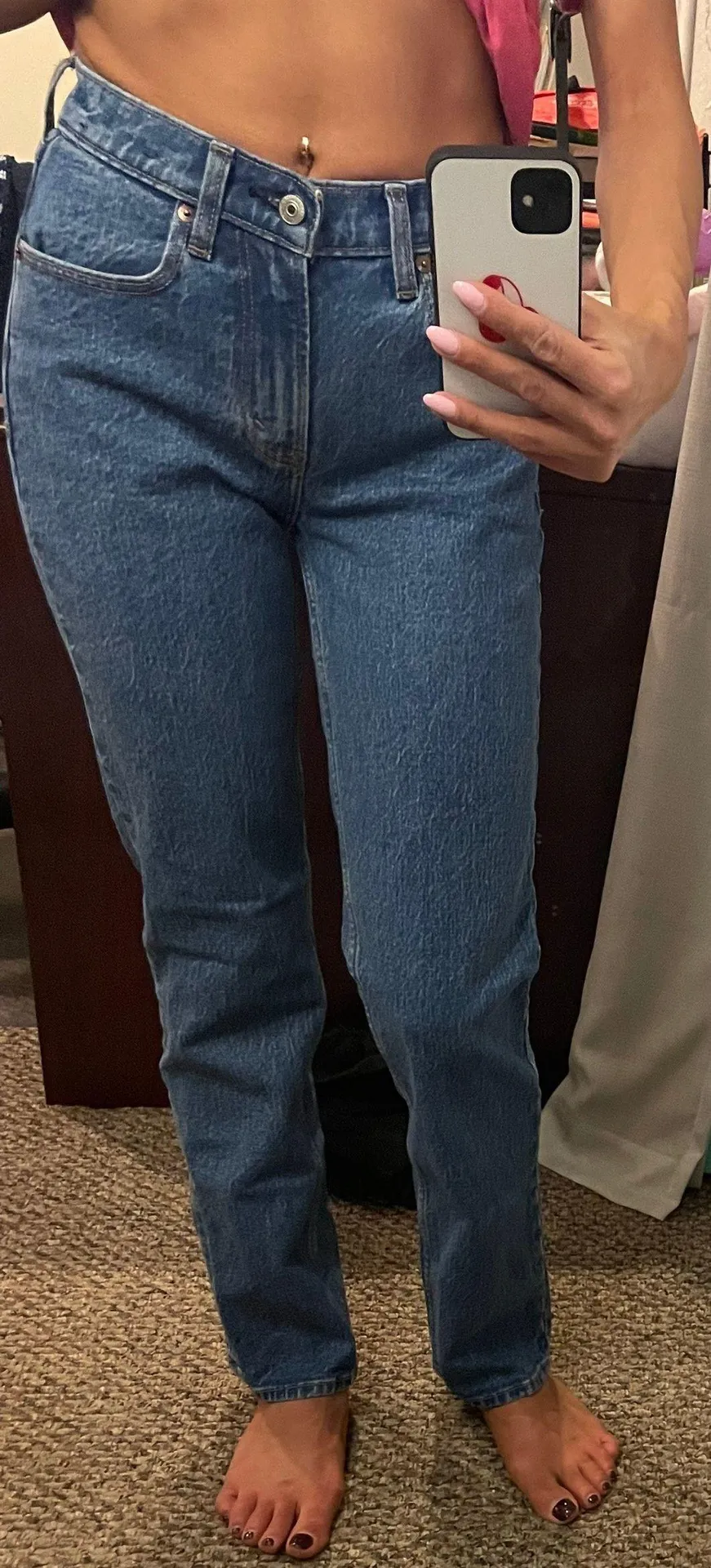 Straight Leg Jeans - Image 3