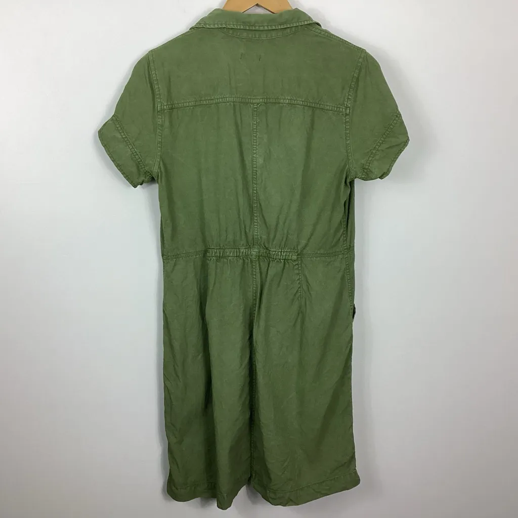 J. Crew Olive Green Dress Size 8 - Image 4