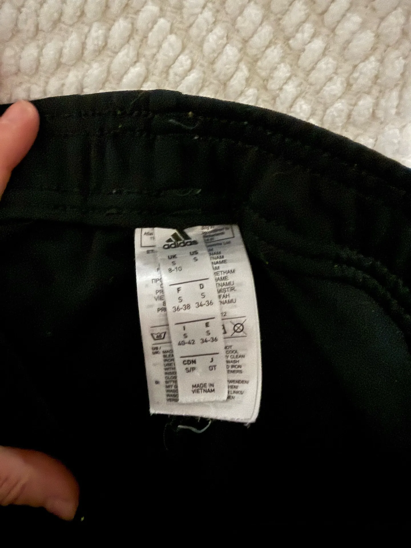 Adidas Black Sweatpants Jogger - Image 6