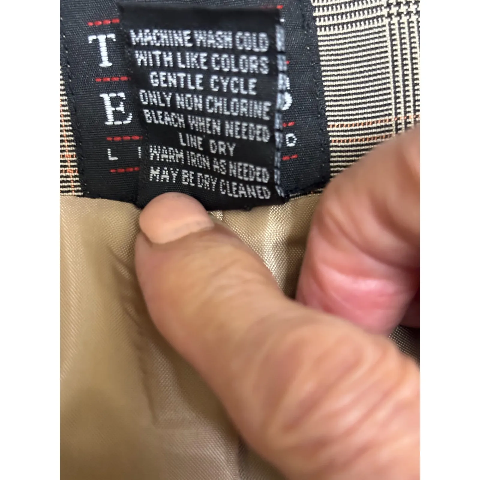 Vintage Tracy Evans Women's Plaid‎ Blazer Jacket Juniors 9 NWT NEW Y2K - Image 4