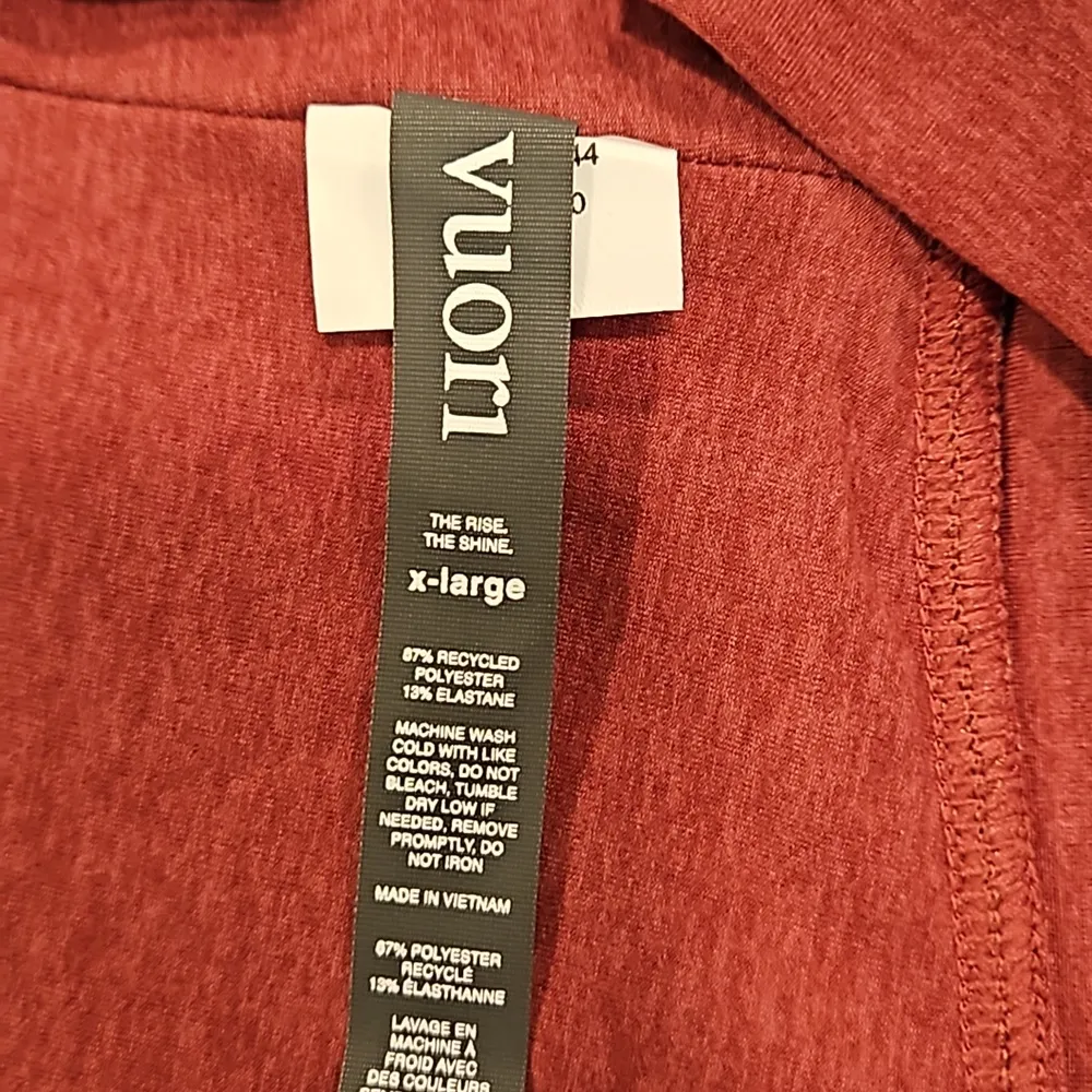 💕VUORI💕 Clean Elevation Legging ~ Desert Rose Heather XL NWT - Image 15