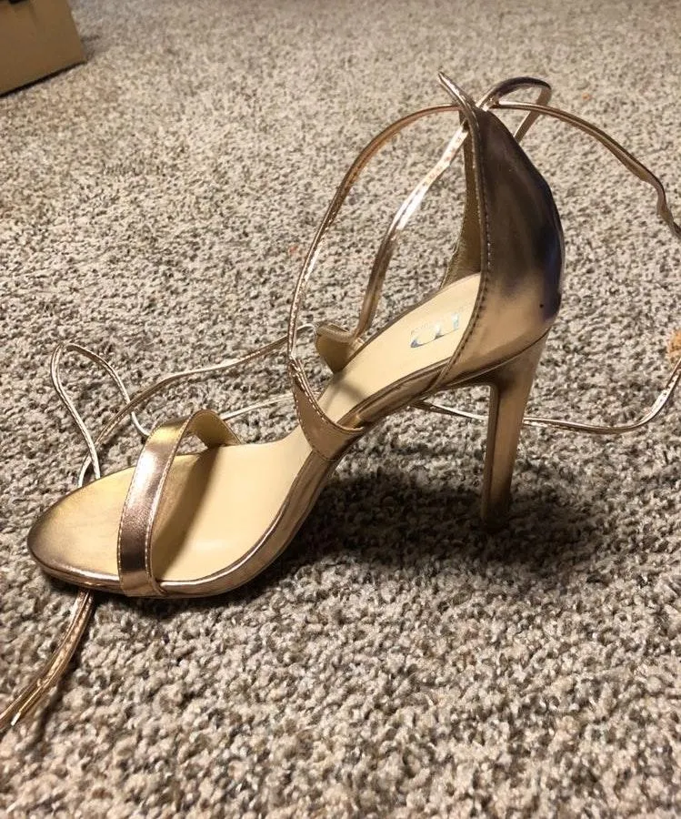 True Decadence Rose Gold Heels - Image 2