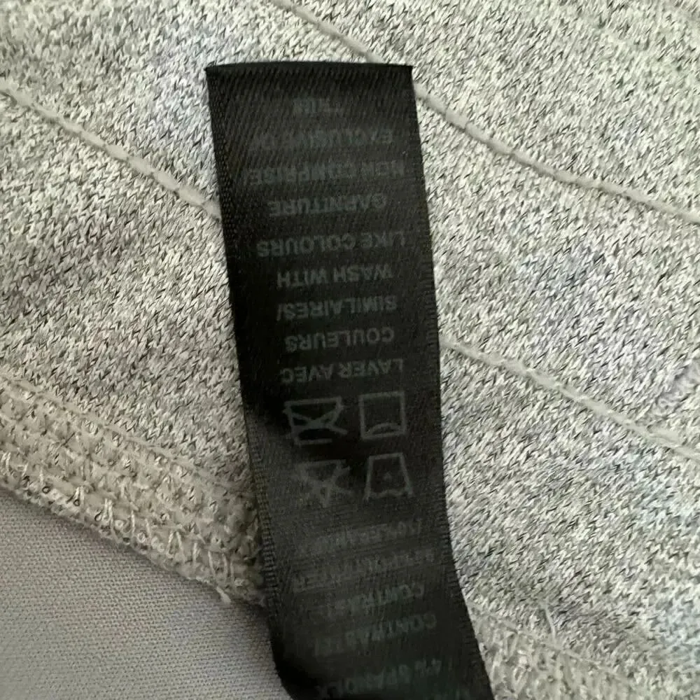 Kyodan Elastic Grey Waistband Built-in Shorts Zippered Pocket Skort Drawstring C - Image 9