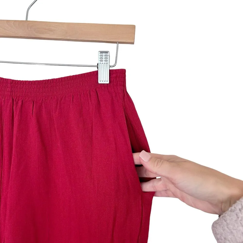 Diane Von Furstenberg Color Authority Red Matching Set Sz M/L - Image 5