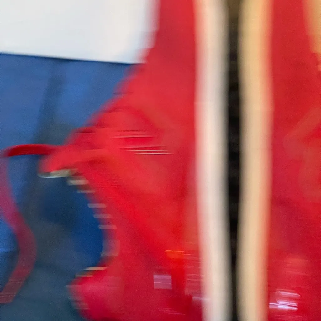 NEW BALANCE 574 CHEETAH RED - Image 2