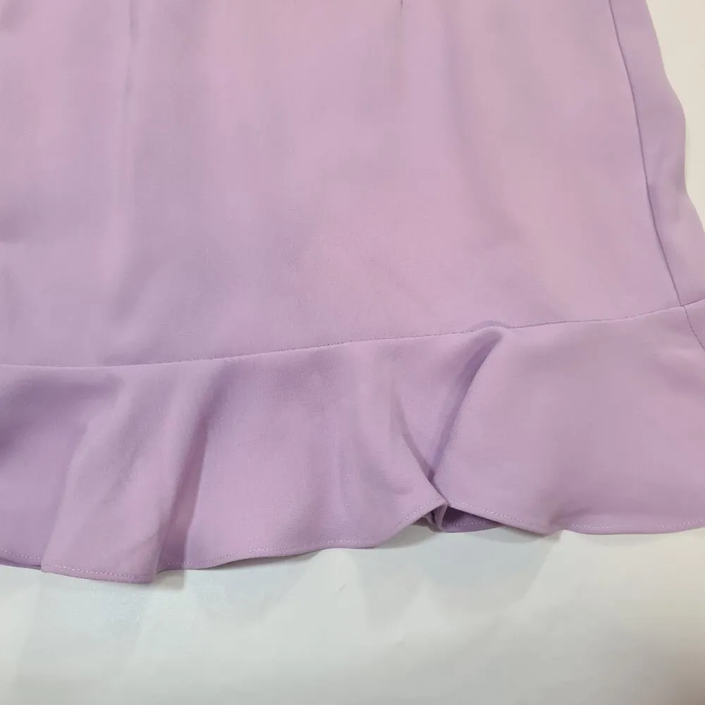 Lovers and Friends Teddy Mini Dress in Lilac Purple XXS - Image 3