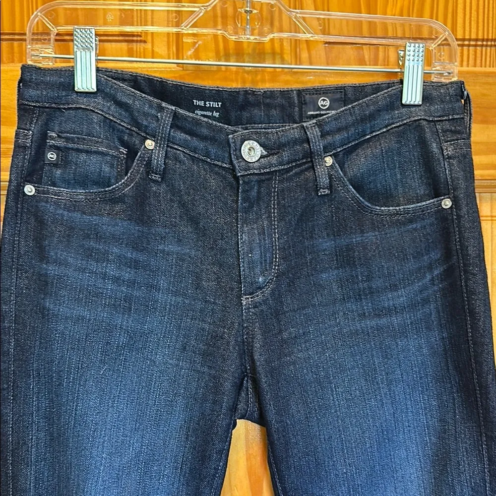 AG Jeans - Stlit Jeans cigarette leg hemmed 27 - Image 3