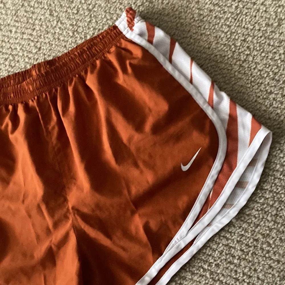 NEW Nike Texas Longhorns Burnt Orange Tempo Shorts Size Small Lined Running NWOT - Image 3