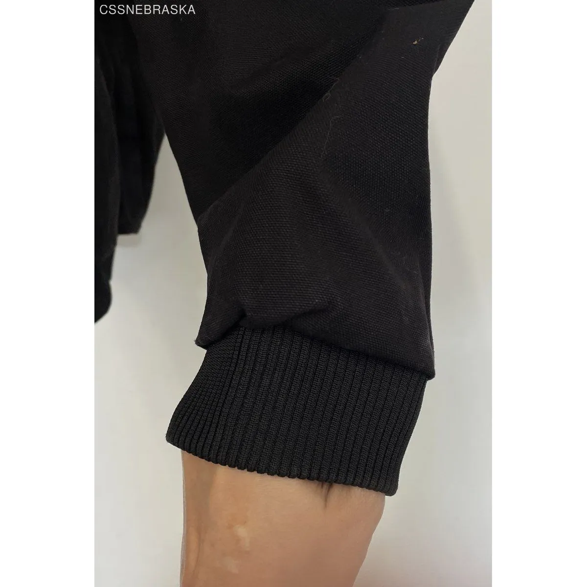 Berne Black Men's Canvas Jacket Highland Duck Hooded Workwear‎ HJ51BK - Image 6