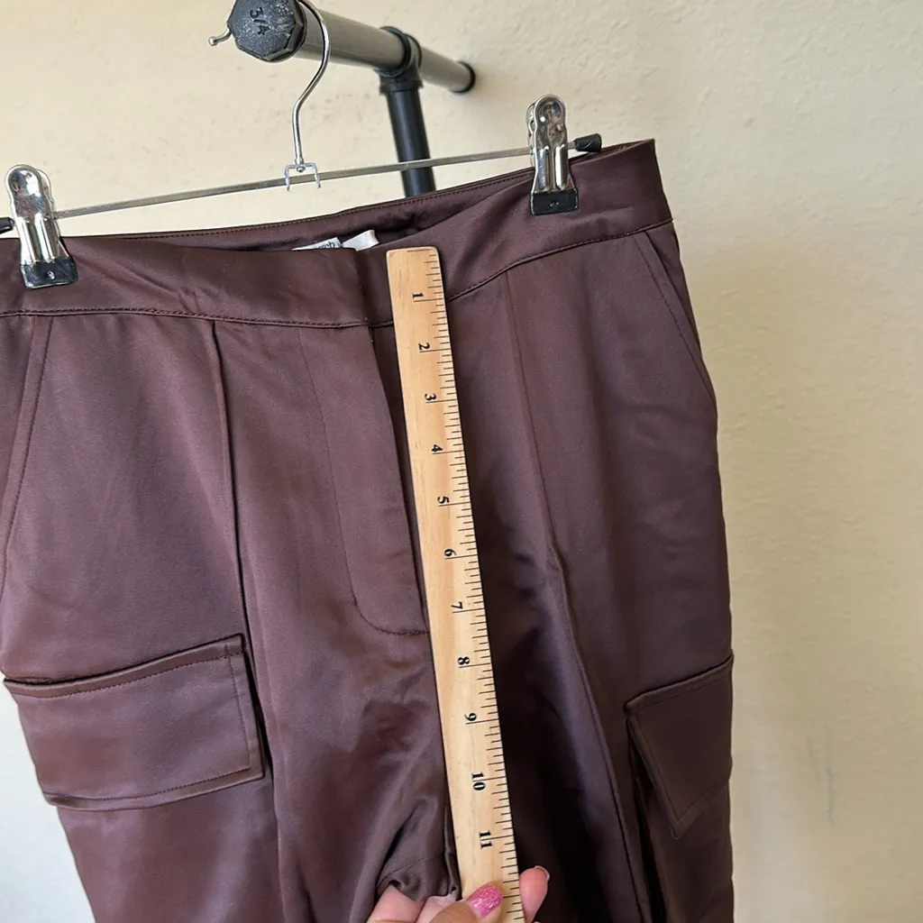 Host of cb Daria cargo chocolate trousers pants NWOT‎ size XS - Image 10