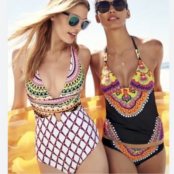 Trina Turk ‘Kon Tiki’ One-Piece Size 4 - Image 2