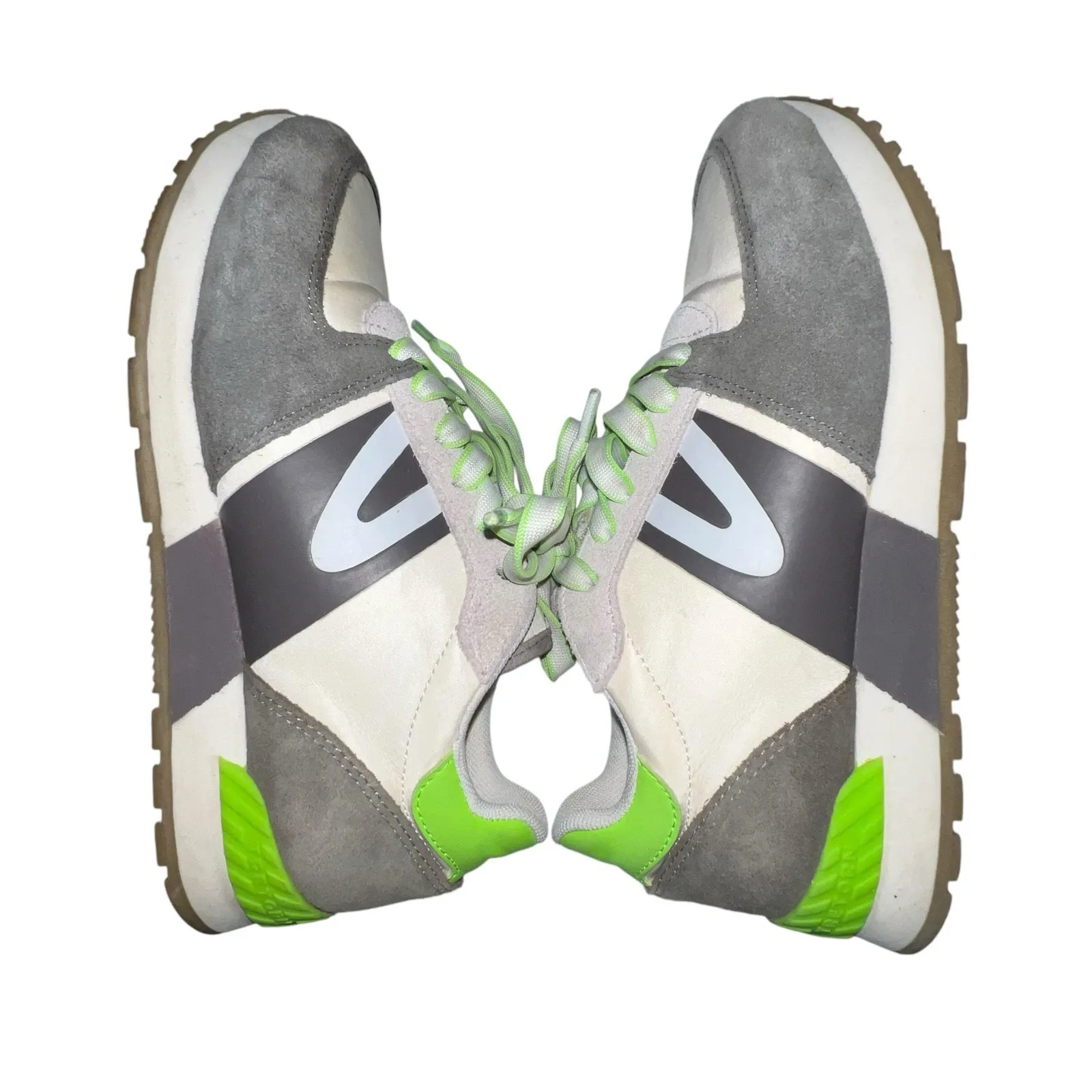 TRETORN Rawlins Sneakers Women's Lace-Up Casual Tennis‎ Concrete Gray Green 7.5 - Image 6