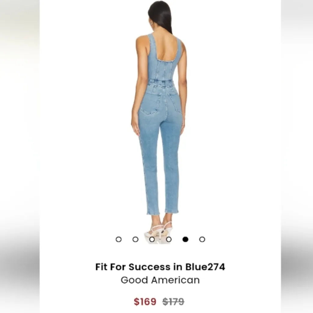 Good American sleeveless overalls - Image 4