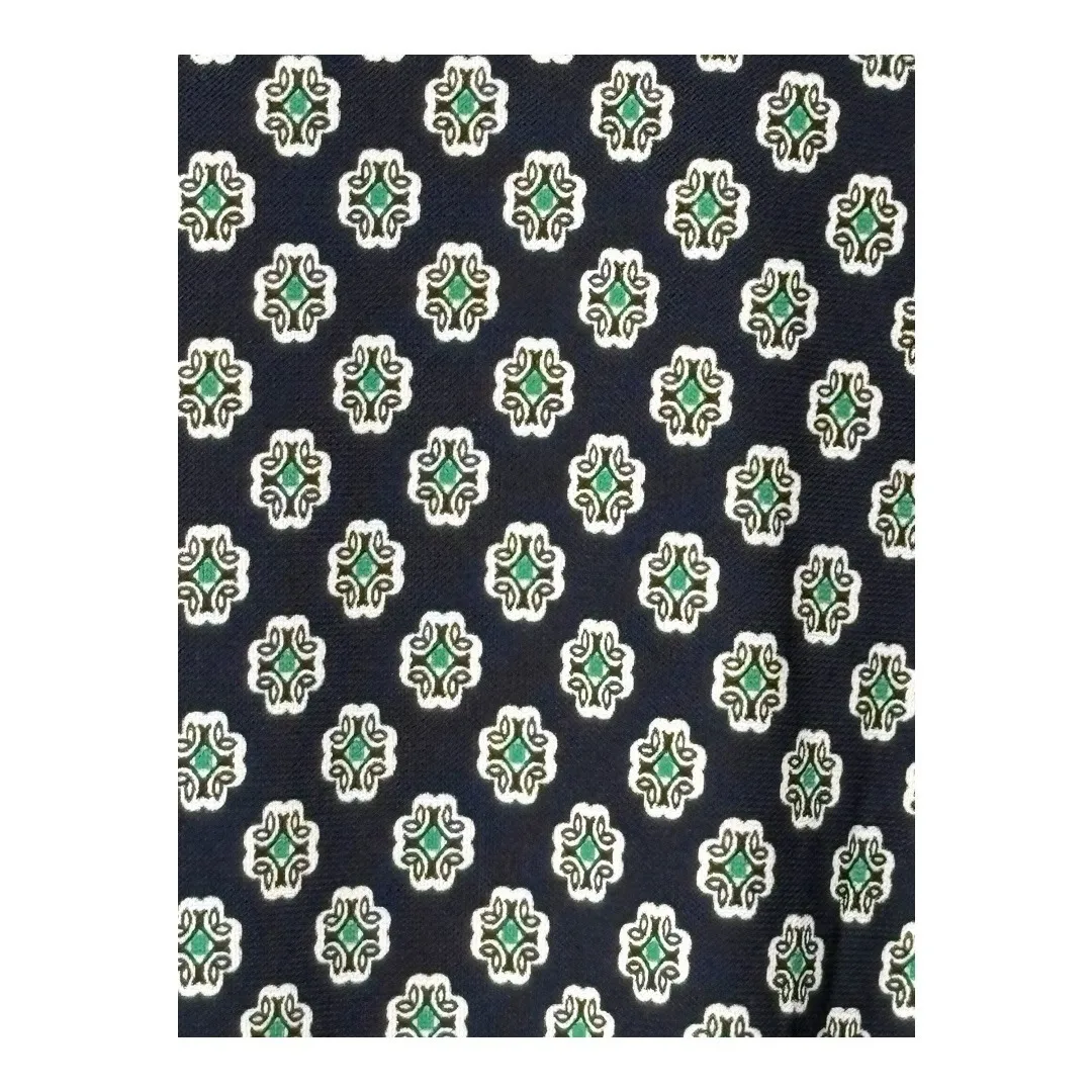 Lauren Ralph Lauren Navy‎ Blue Green Geometric Floral 3/4 Sleeve Dress Size XL - Image 6