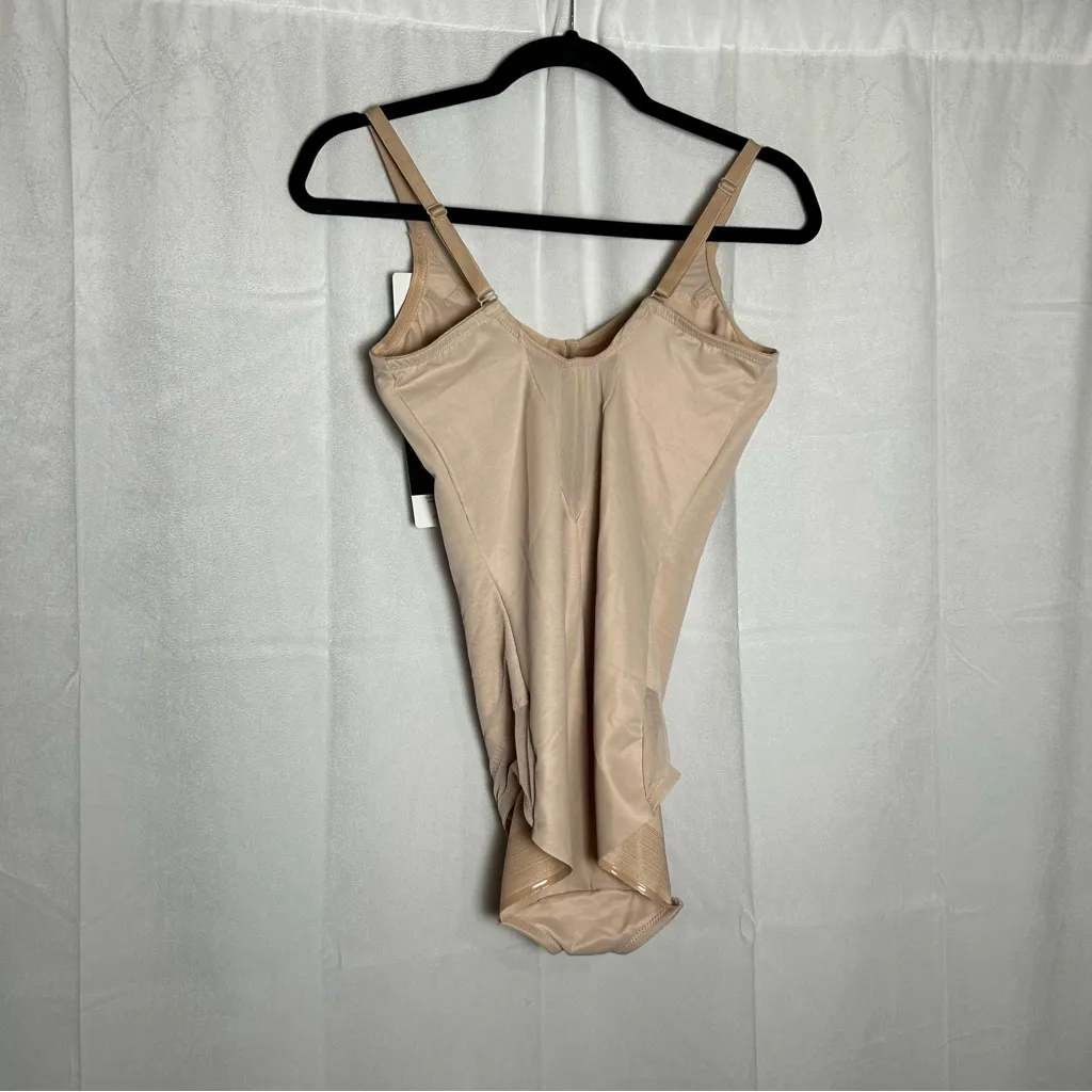 NWT MiracleSuit Beige Women's Sexy Sheer Extra Firm Bodybriefer 2783 Size 38C - Image 2