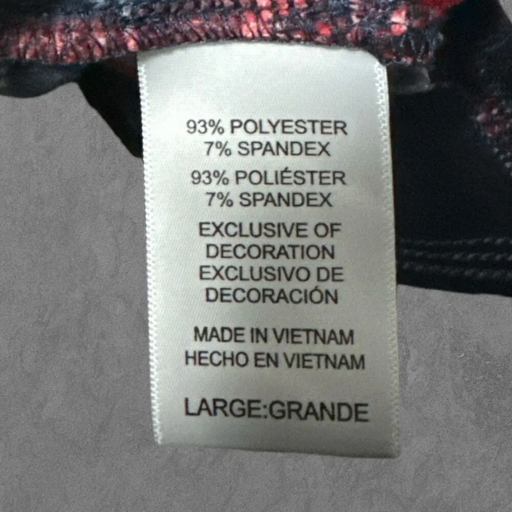 NAUTICA | Cozy Fleece Plaid Pajama Sleepwear V-Neck Long Sleeve Shirt Size L - Image 5