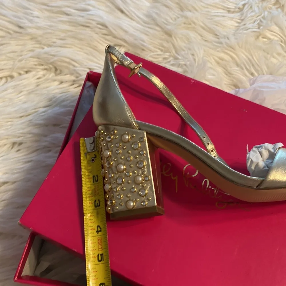 Lilly Pulitzer Embellished Amber Lynn Sandals size 9 brand new with box - Image 14