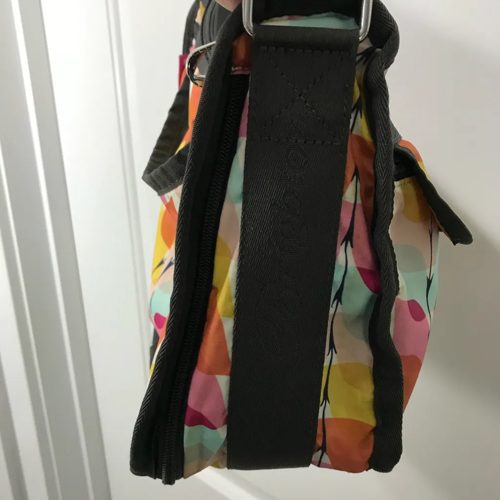 Brighton Colorful Day Tripper Ripstop Expandable Travel Bag Crossbody Bag Purse - Image 4