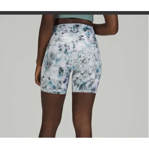 Lululemon Align Shorts sz 20 High Rise 6” Inseam Kaleidofloral Multi NULU - Image 2