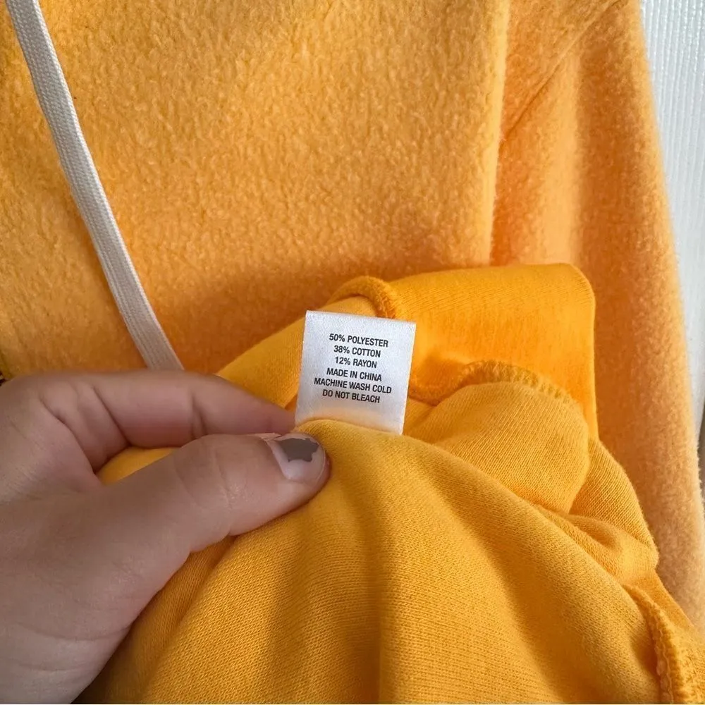 FEAT BlanketBlend Zip Hoodie Sunlight Size Small - Image 7