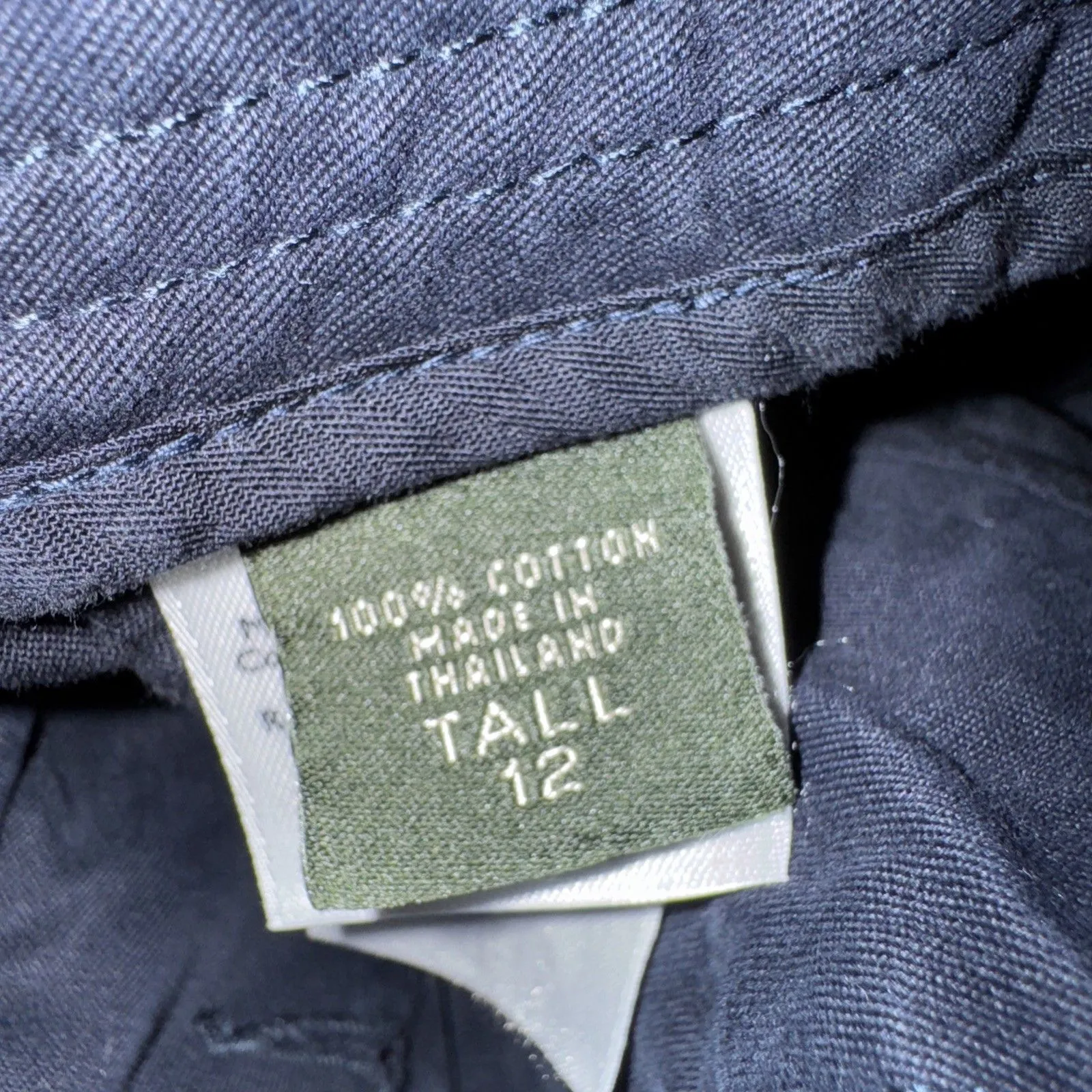 Eddie Bauer Pants Women's 12 Blue Mercer Fit Straight Leg Ankle Chino Stretch - Image 3