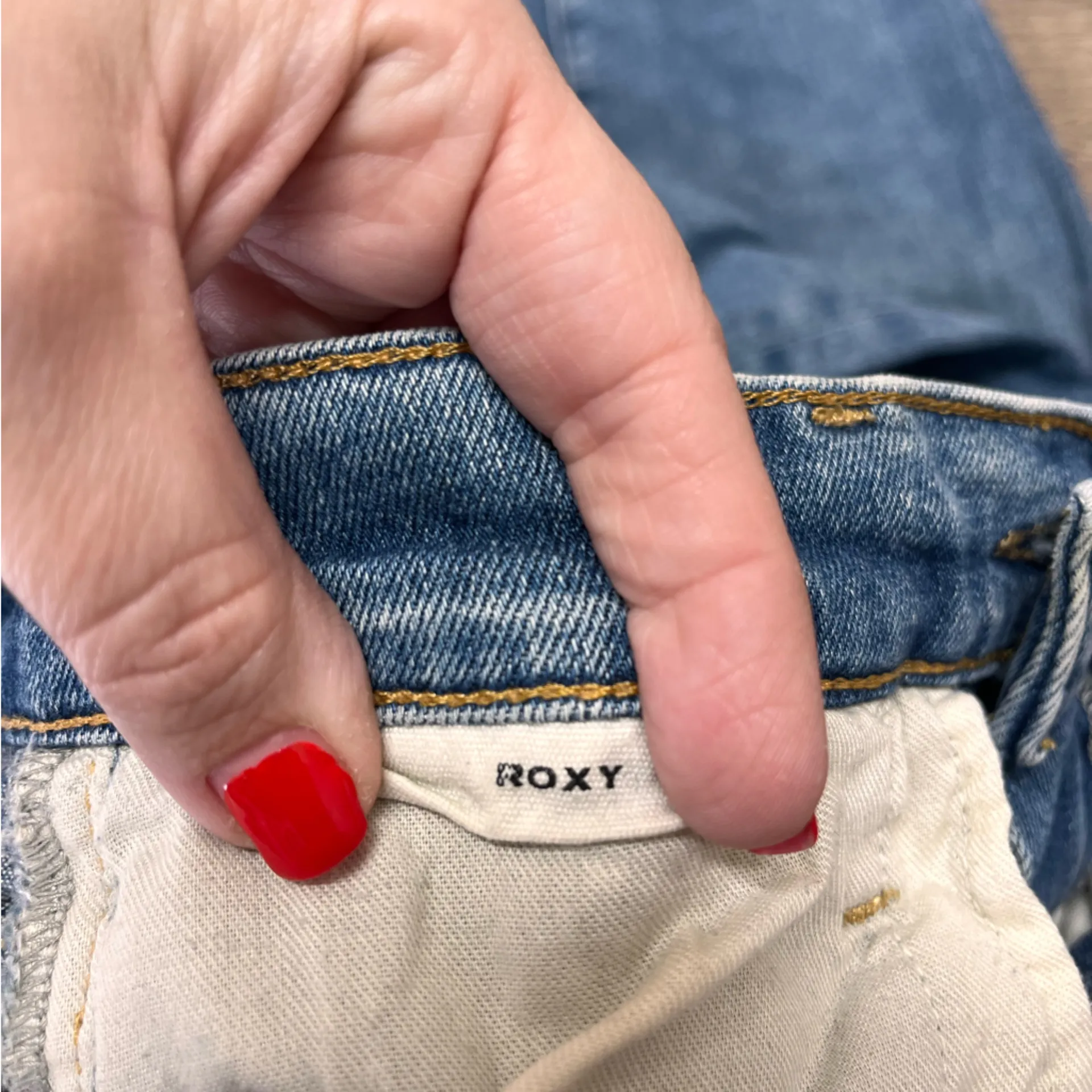 SLVRLAKE‎ Roxy Jeans Southern Cross Size 25 Blue - Image 6