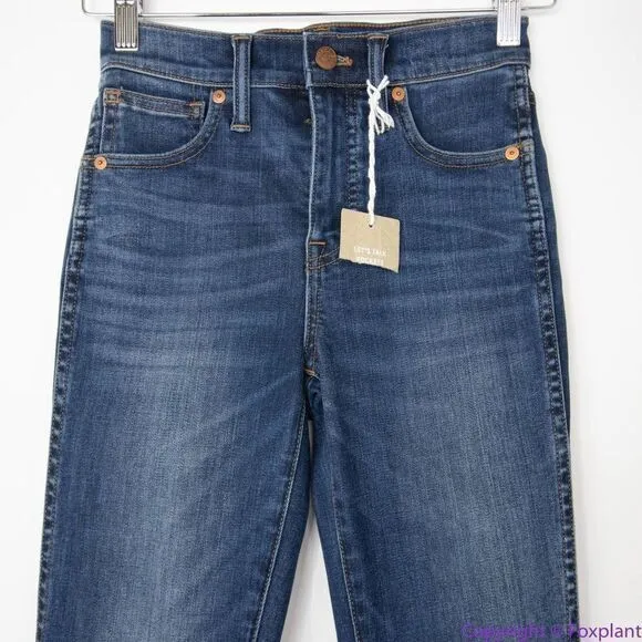 NEW Madewell 10" High-Rise Skinny‎ Jeans in Danny Wash: TENCEL™ Denim, 23 - Image 4