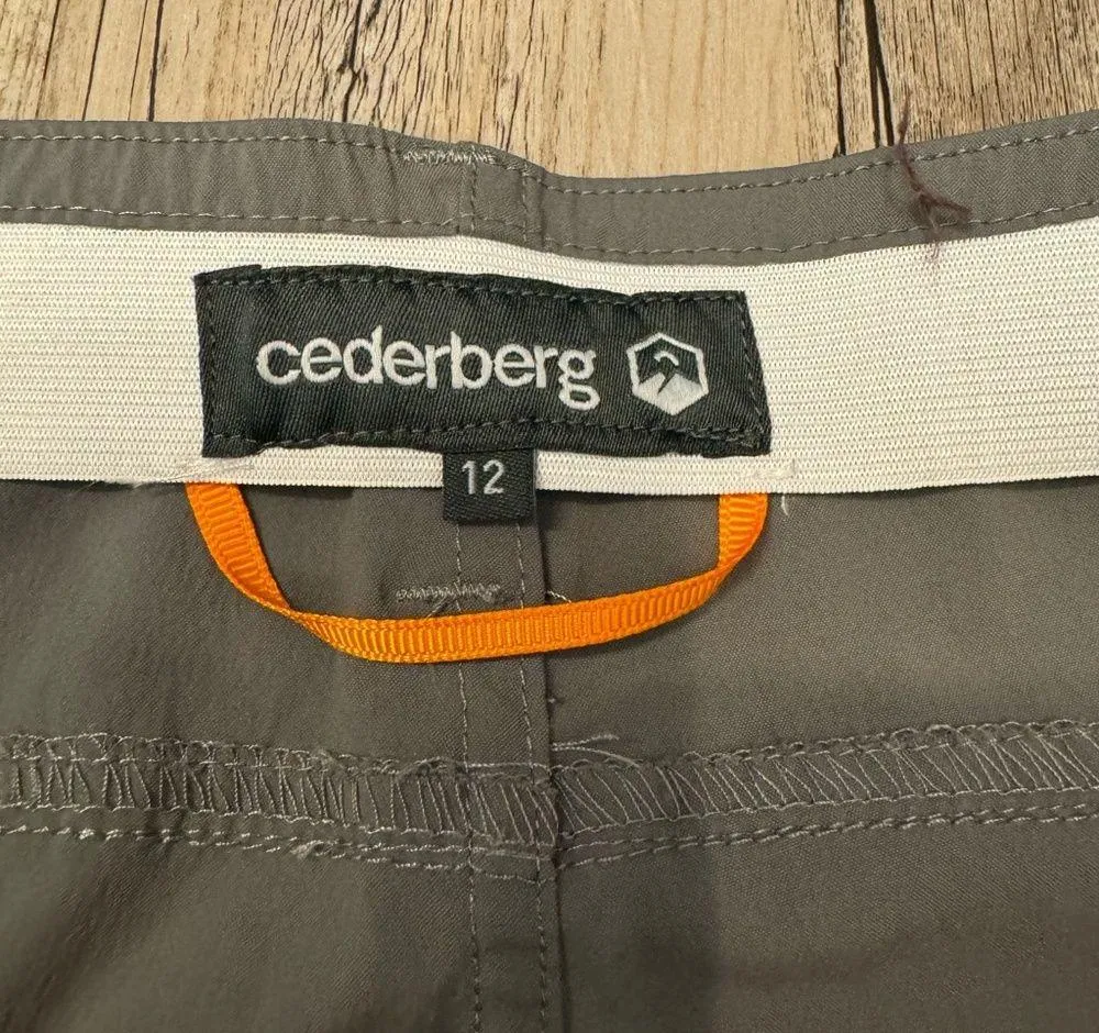 Cederberg Grey Lightweight Hiking Pants Size 12 - Image 7
