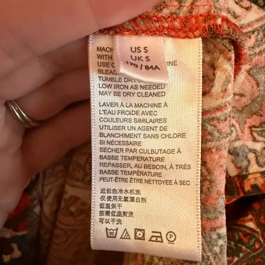 Urban Outfitters Multicolor Patterned Swim Coverup - Image 5