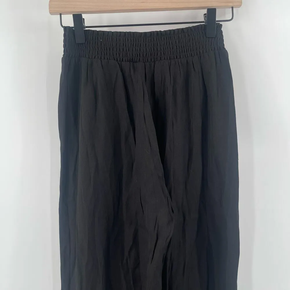 BOBI BLACK Pants Size Small Tie Jogger Style NWT Pull On Casual Minimalist Basic - Image 6