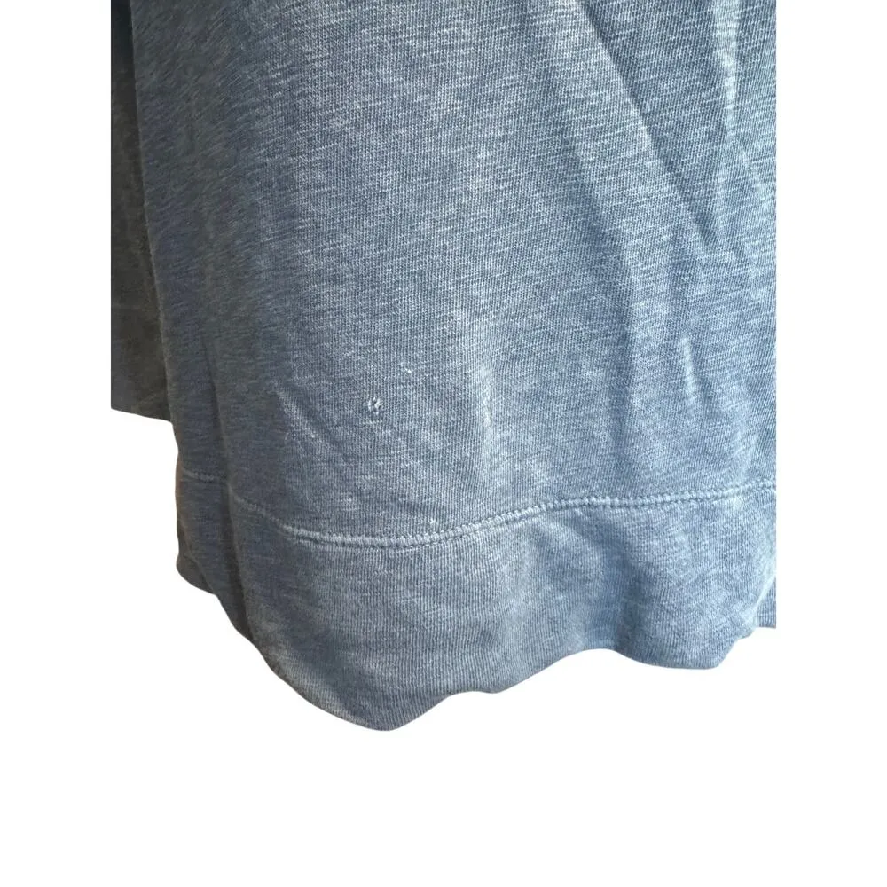 James Perse Boyfriend Raglan Sweatshirt in Blue Size 2 (M) - Image 8