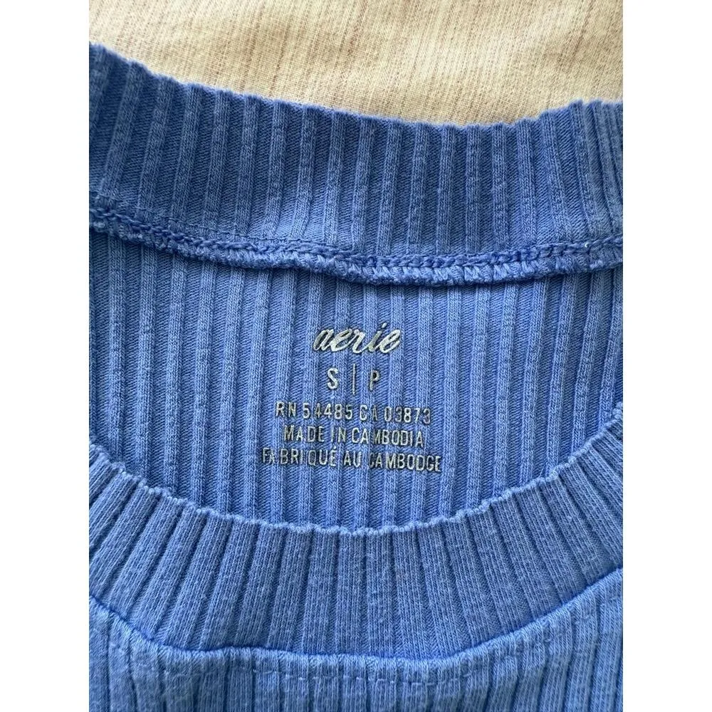 Aerie Crew Neck Crop Tank small - Image 3