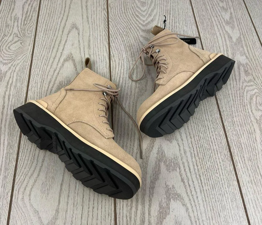 Sorel Women's Hi-Line Lace Boot US6.5 Canoe / Tawny Buff $185 - Image 3